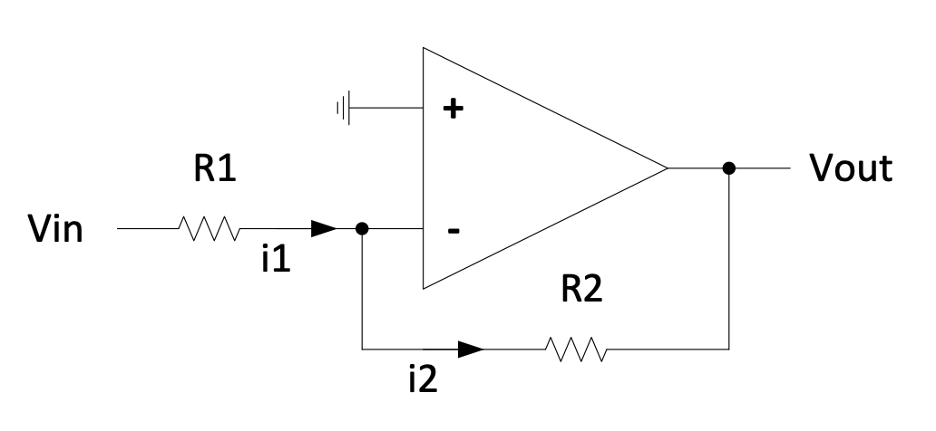 Inverting amplifier circuit